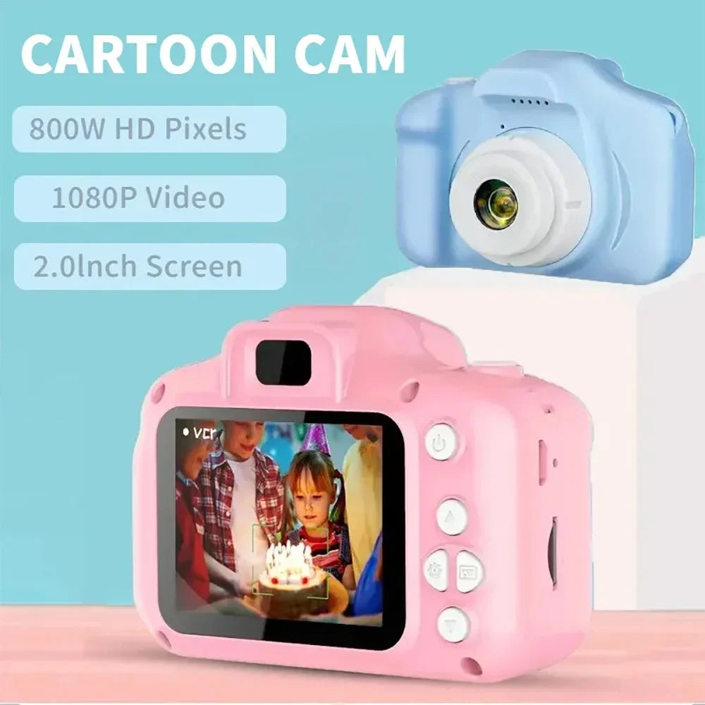 Capture Memories with the Lovely X2 Mini Digital Camera - Perfect Photography Gift for Kids!