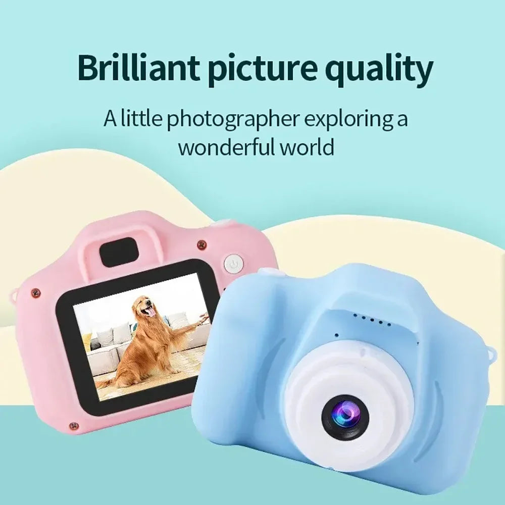 Capture Memories with the Lovely X2 Mini Digital Camera - Perfect Photography Gift for Kids!